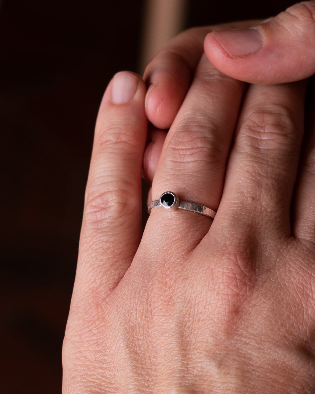 ANILLO TURMALINA NEGRA