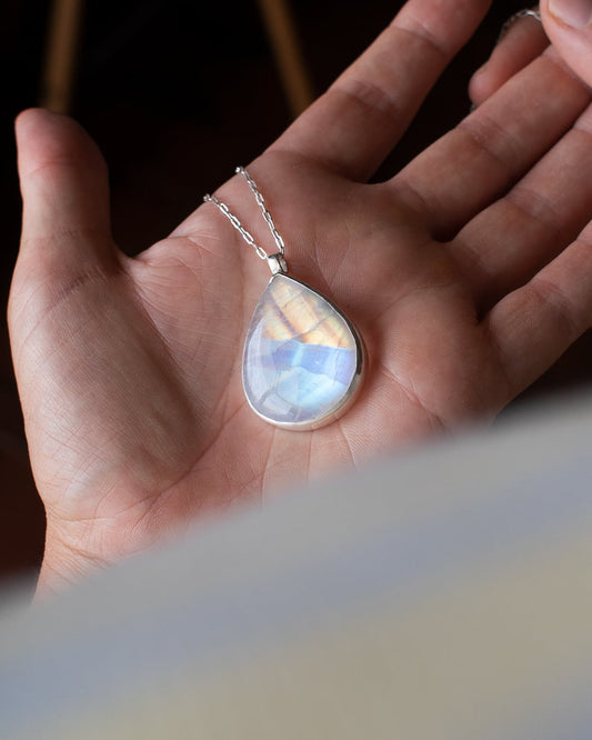 COLLAR PIEDRA LUNA XL