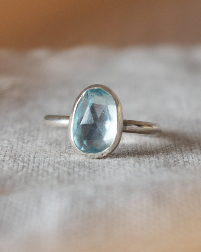 ANILLO TOPACIO AZUL