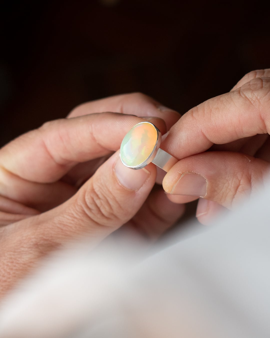 ANILLO ÓPALO ETÍOPE