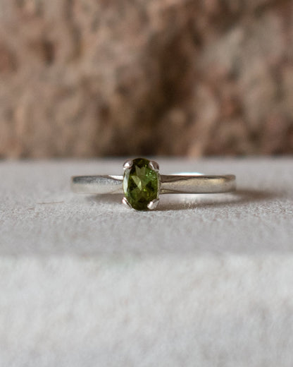 SOLITARIO TURMALINA VERDE