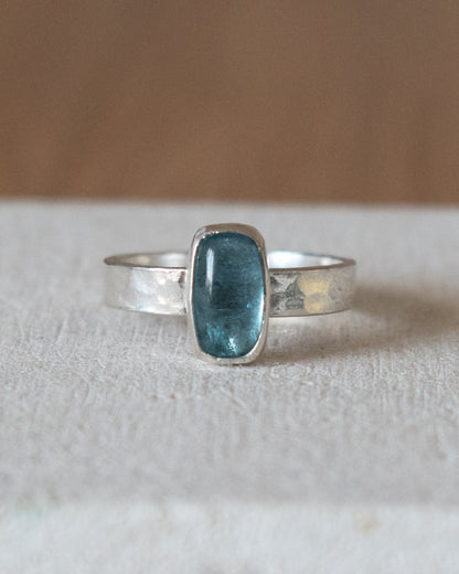 ANILLO AGUAMARINA