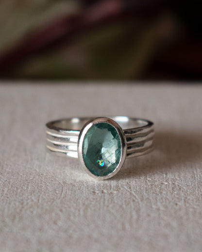 ANILLO MAR DE AGUAMARINA