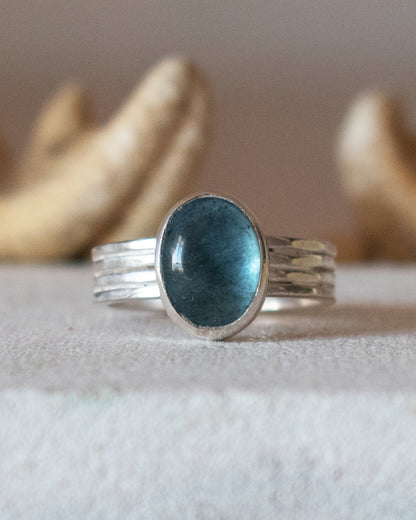 ANILLO MAR DE AGUAMARINA