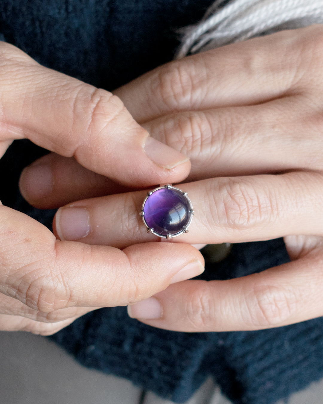 ANILLO DE AMATISTA