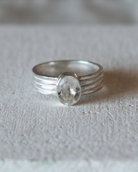 ANILLO MAR TOPACIO BLANCO