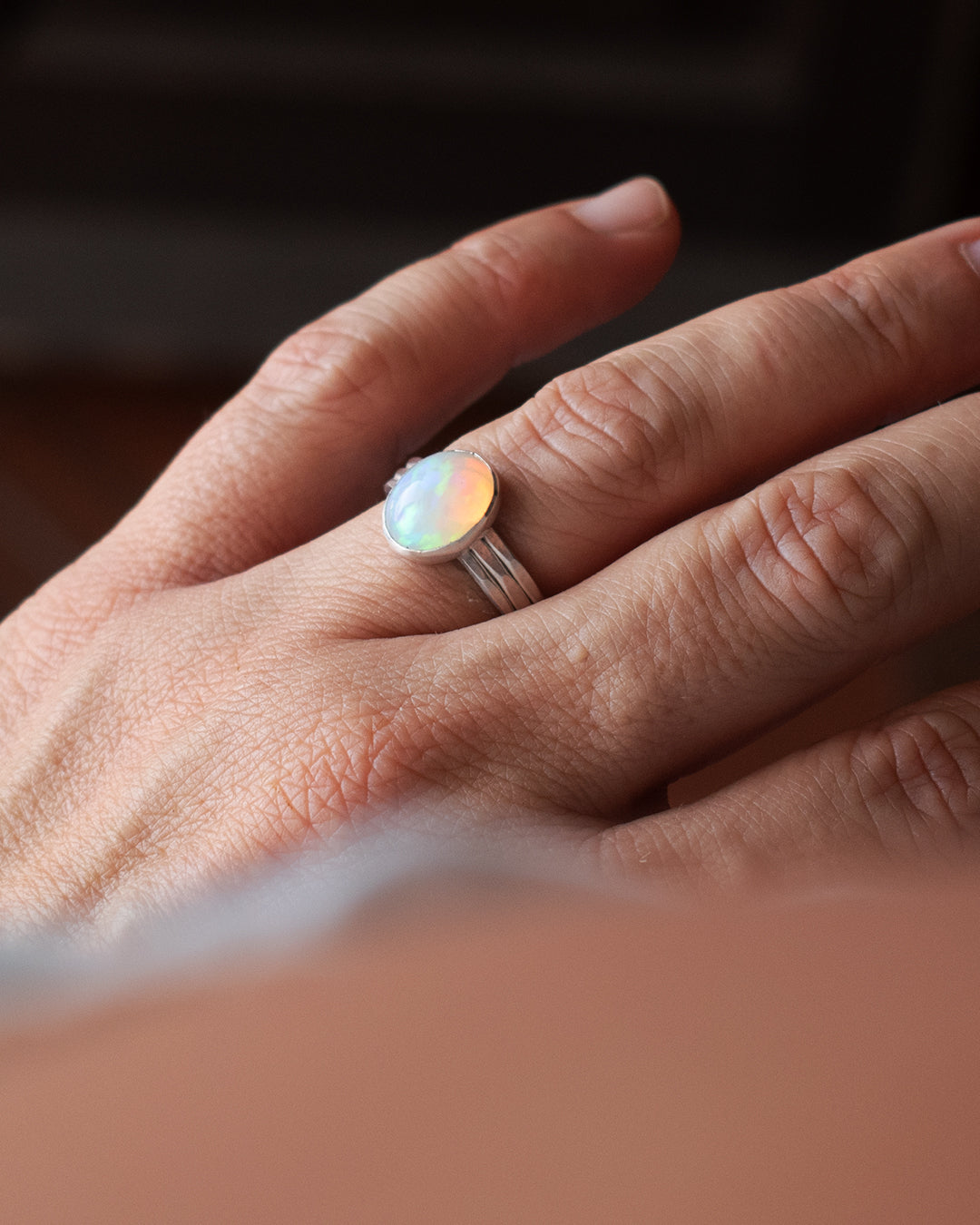 ANILLO MAR OPALO