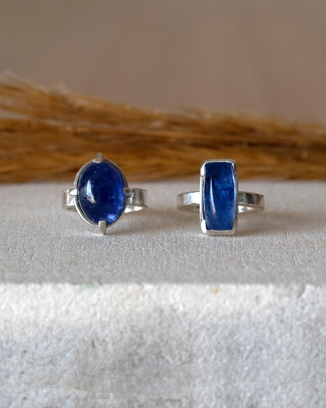 ANILLO TANZANITA RECTAGULAR