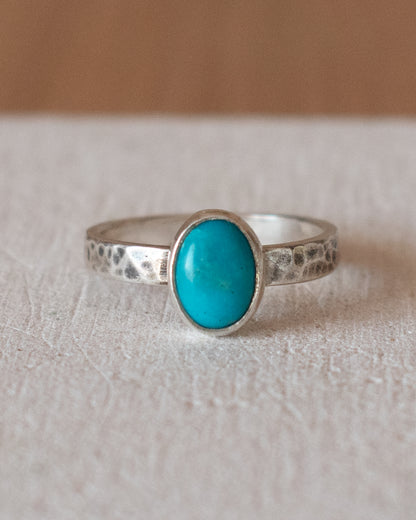 ANILLO TURQUESA ARIZONA OVAL