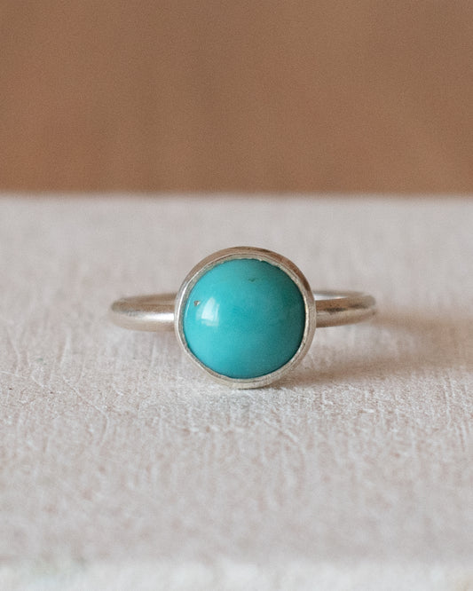 ANILLO TURQUESA ARIZONA REDONDA