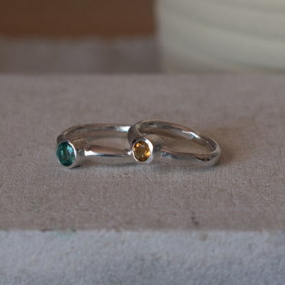 ANILLO DUNA CON PIEDRA DE NACIMIENTO