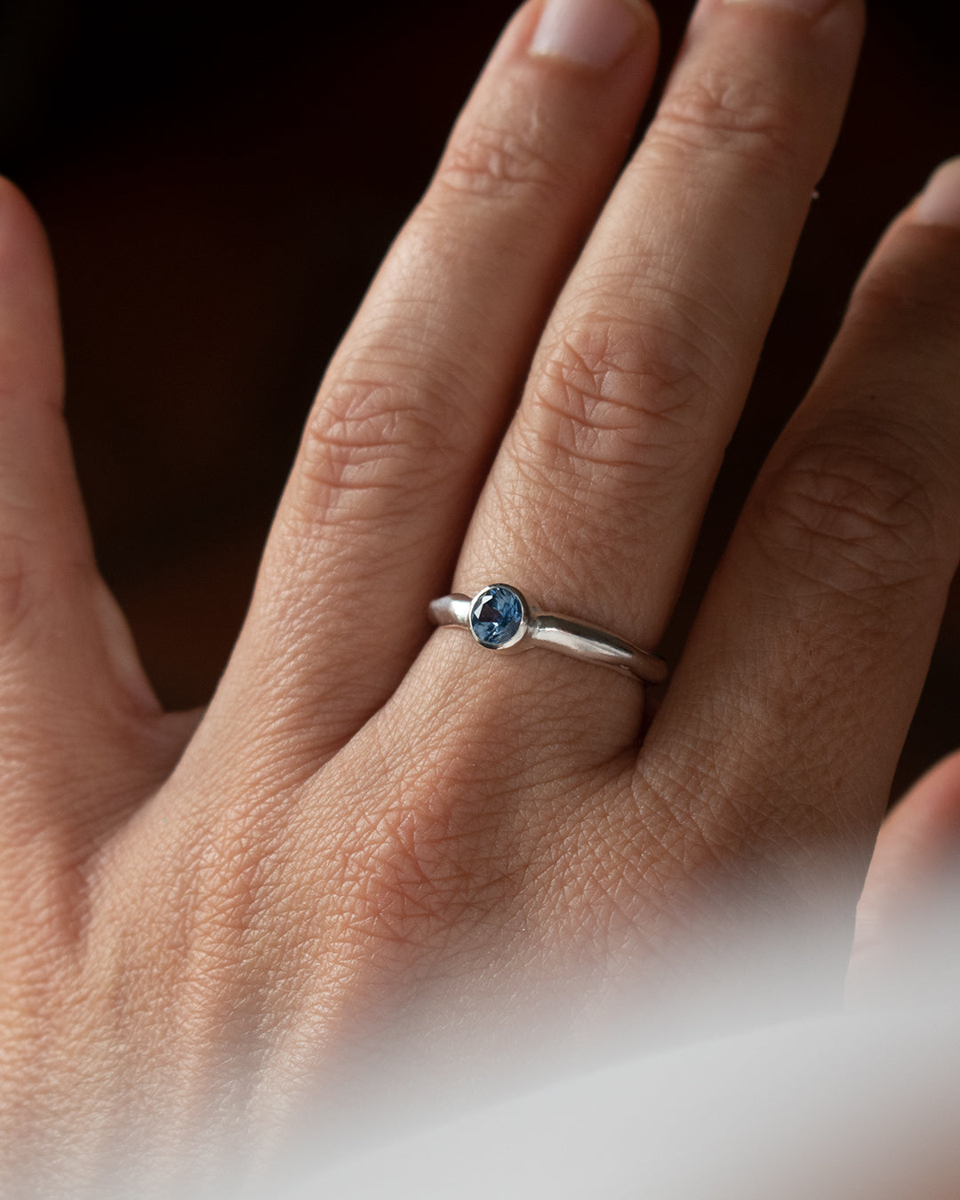 ANILLO DUNA ZAFIRO AUSTRALIANO